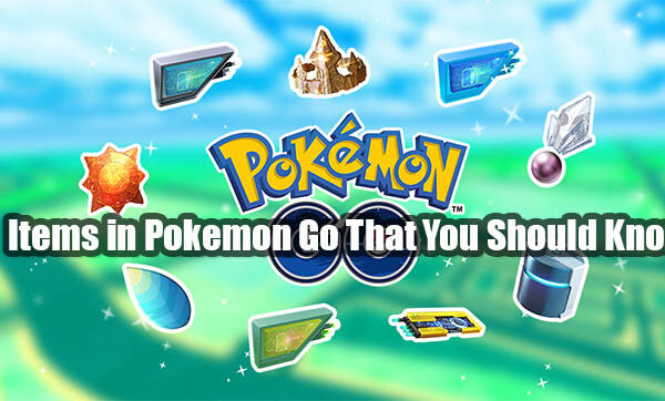 Items in Pokemon Go That You Should Know