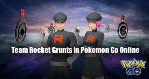 Team Rocket Grunts In Pokemon Go Online