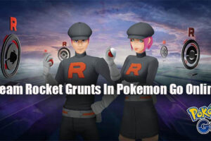 Team Rocket Grunts In Pokemon Go Online